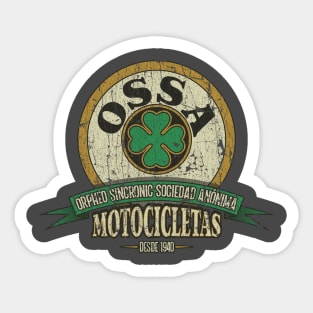 OSSA Motocicletas 1940 Sticker